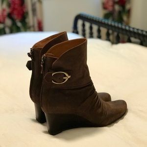 Earthies Booties Taupe/brown